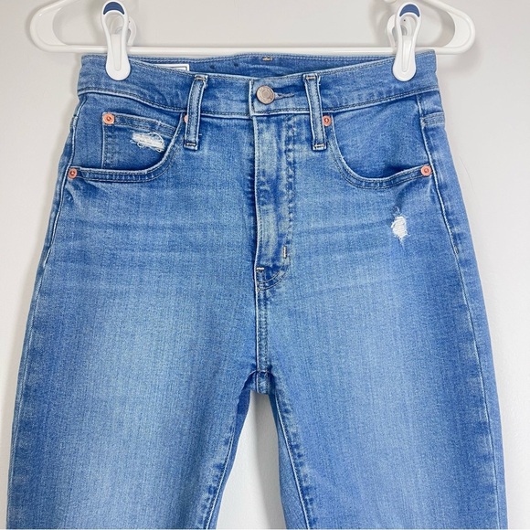 Gap Women’s High Rise Kick Fit Jean Medium Wash Size 26/2 Regular - Picture 5 of 12